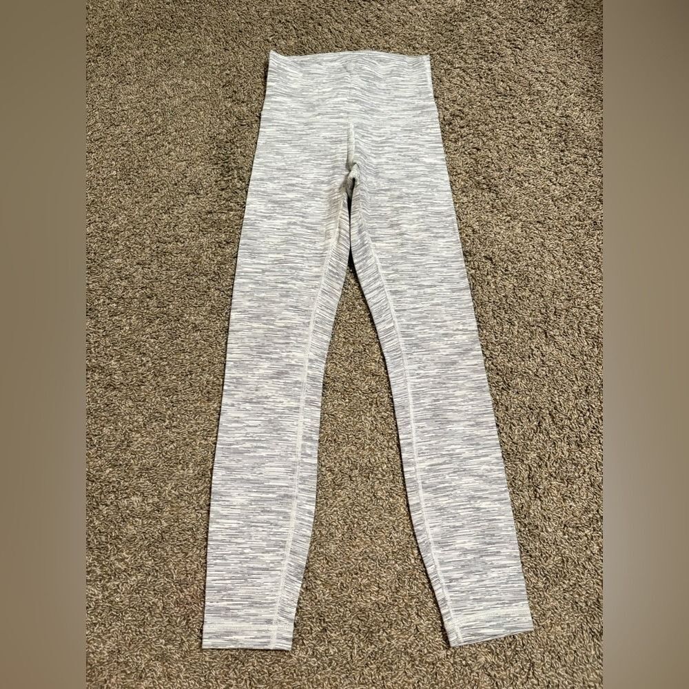 Lululemon Athletica Light Gray Leggings